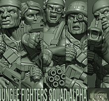 Load image into Gallery viewer, Jungle Fighters Bundle (Sci-Fi) (Squamous)
