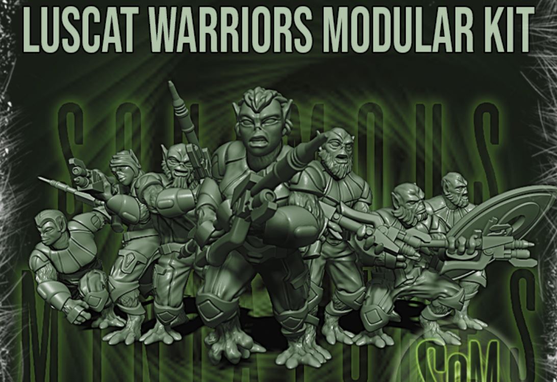 Loscat Warrior Bundle (Legion) (Sci-Fi) (Squamous)