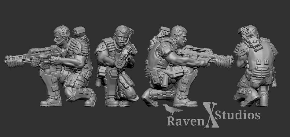 Colonial Marines Bundle 2 (Legion) (SciFi) (Raven X)