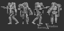 Load image into Gallery viewer, Hurt or Dead Marines Bundle - 34mm Scale (SciFi) (Raven X)
