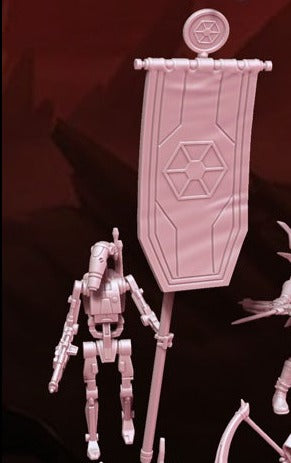Clanker Droid Standard Bearer (Legion) (Sci-Fi) (Anvilrage)