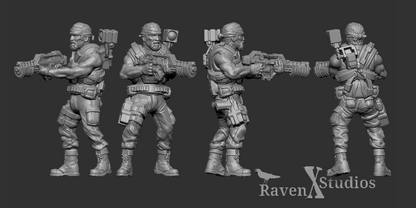 Colonial Marines Bundle 2 - Prodos Scale (stargrave) (SciFi) (Raven X)