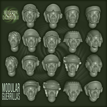 Modular Sci-Fi Warrior Bundle (Legion) (Sci-Fi) (Squamous)