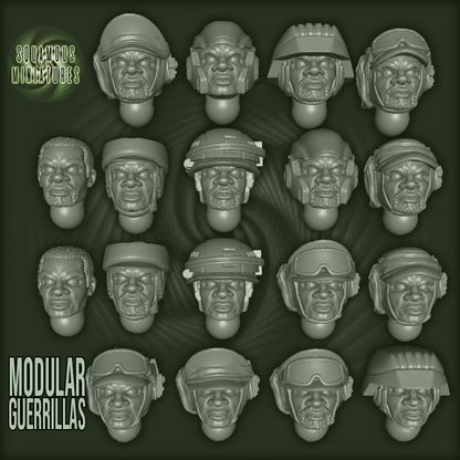 Modular Sci-Fi Warrior Bundle (Legion) (Sci-Fi) (Squamous)