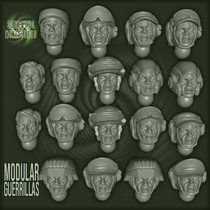 Modular Sci-Fi Warrior Bundle (Legion) (Sci-Fi) (Squamous)