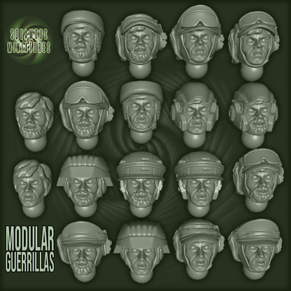 Modular Sci-Fi Warrior Bundle (Legion) (Sci-Fi) (Squamous)