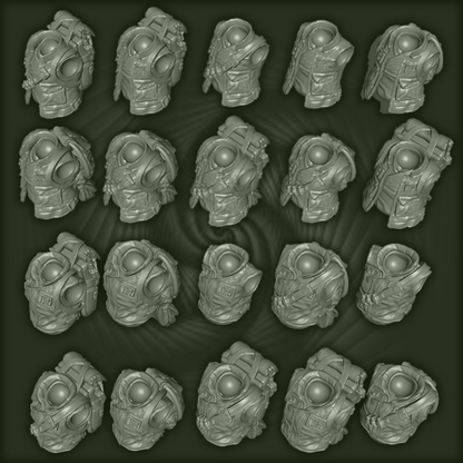 Modular Sci-Fi Warrior Bundle (Legion) (Sci-Fi) (Squamous)
