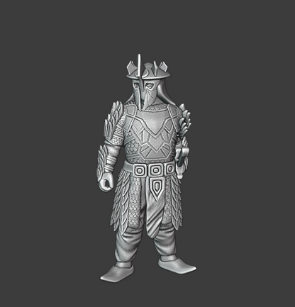 Eastern Warriors Bundle Blank Chestplate (Kolbehs) (SciFi) (DandD)