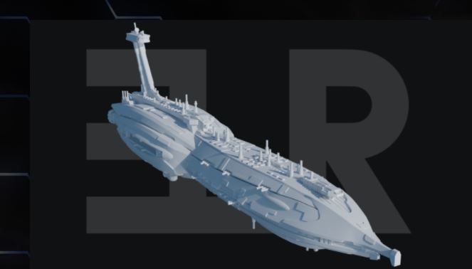 Providence Class Carrier/Destroyer (SciFi) (Resin Engine) (Fleet)