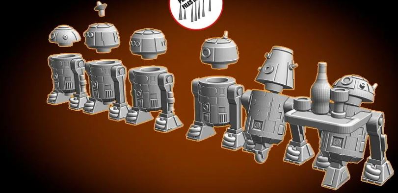 Stumpy Bots Bundle (Legion) (Jason Miller Design) (SciFi)