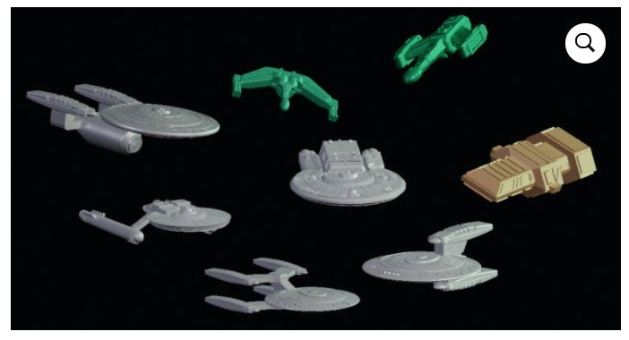 Trekk Ship Pack #1 (Fleet Games) (Jason Miller Design) (SciFi)