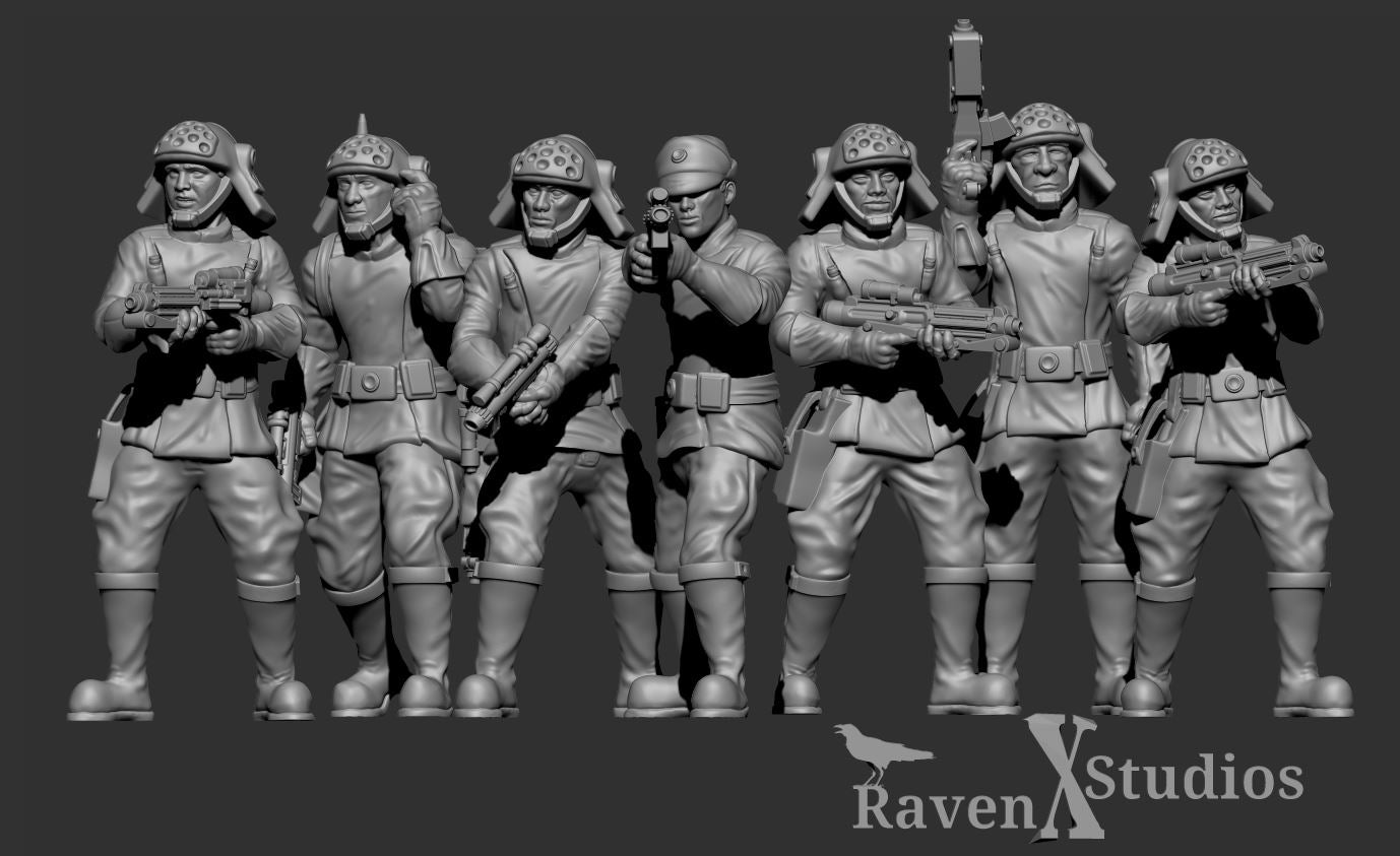 Emperor's Naval Trooper Bundle (Raven X) (Legion)