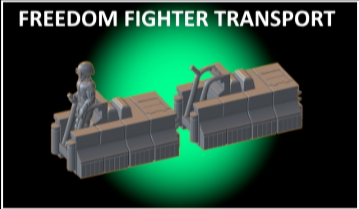 Freedom Fighter Transport (Jason Miller Design) (Legion)