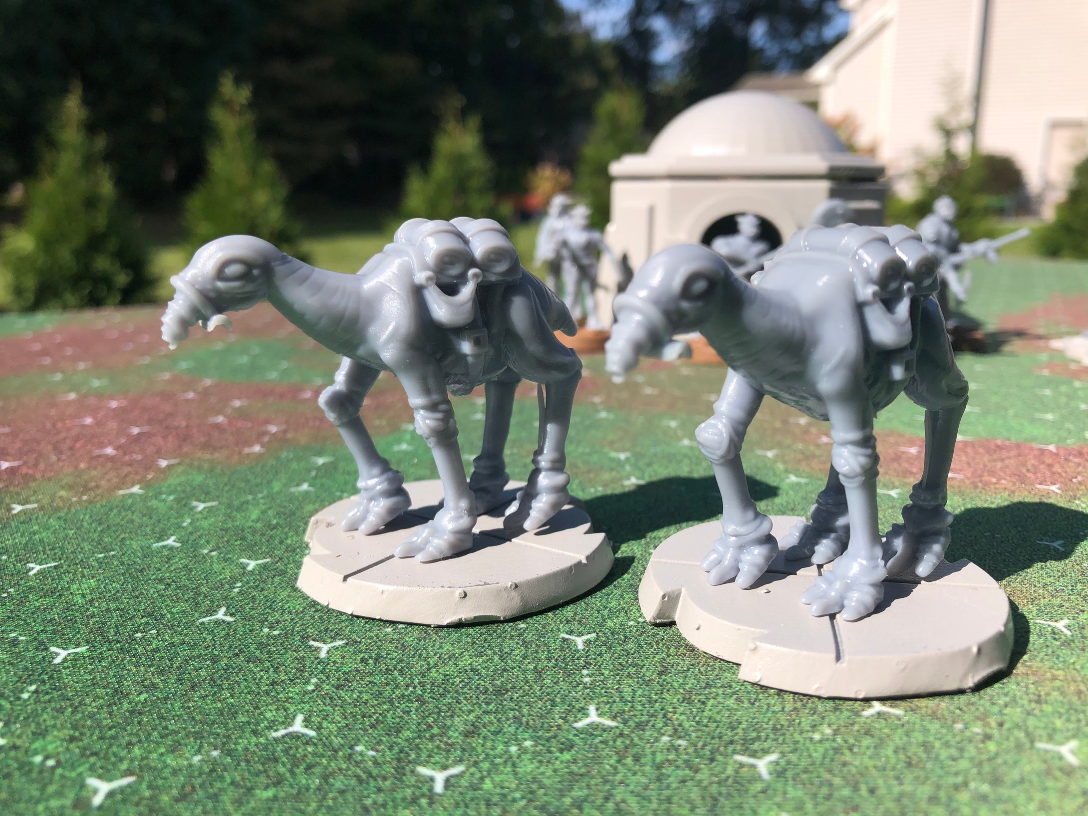 Pack Animals for Star Wars Legion or Sci-Fi table top game (Jason Miller Design) (Common Folk)