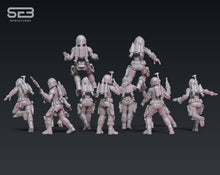 Load image into Gallery viewer, Female Mercenary Bundle (Legion) (Sci-Fi) (Anvilrage)
