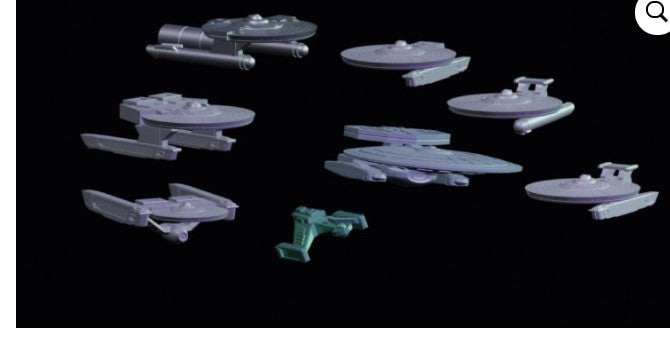 Trekk Ship Pack #5 (Fleet Games) (Jason Miller Design) (SciFi)